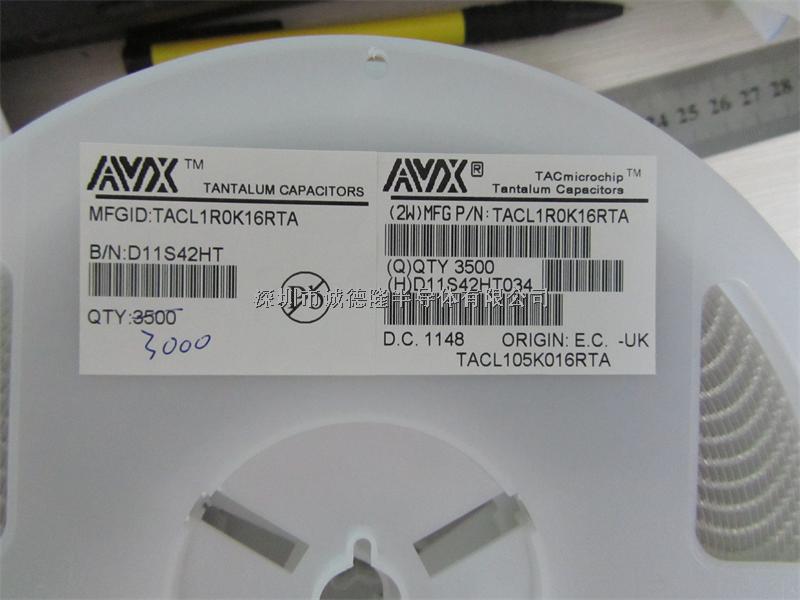 TACL105K016RTA 0603 1UF 16V AVX 貼片鉭電容 全系列供應(yīng)-TACL105K016RTA盡在買賣IC網(wǎng)